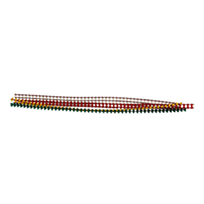timing belt alternative with center rib design and one, two or three spines