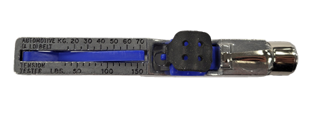Belt tension gauge